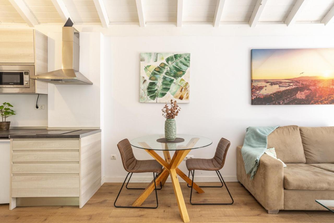 Urbe10 Terrace Constitucion 1 Bedroom Apartment マラガ エクステリア 写真